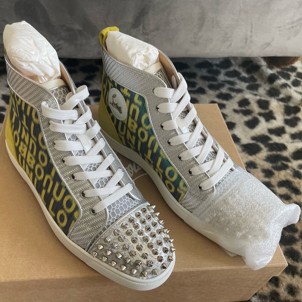 Christian Louboutin Lou Spikes Orlato Sneakers. BRAND NEW!!!